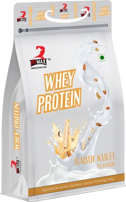 Nutri India FTIMAX WHEY PROTEIN POUCH Whey Protein(900 g, Rabdi Kulfi)