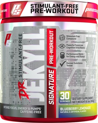 PROSUPPS DR JEKYLL PRE WORKOUT 243GM(BLUEBERRY LEMONADE) OFFICIAL IMPORTED IRON ASYLUM, Pre Workout(243 g, BLUEBERRY LEMONADE)