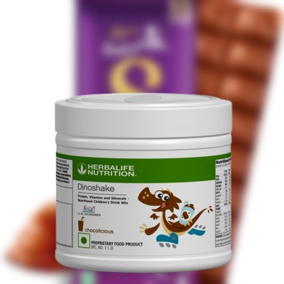 HERBALIFE Chocolate Dino Shake 200GM Nutrition Bars(200 g, Chocolate)