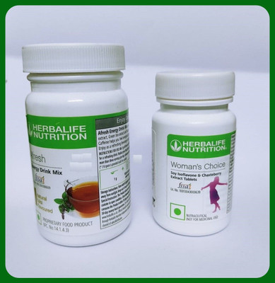 Herbal Nutrition Life ENERGY DRINK MIX AFRESH TULSI (50g)+ WOMEN CHOICE (30 TABLET PACK OF 1 ) Plant-Based Protein(100 g, (TULSI+WOMEN)) Herbal Nutrition Life ENERGY DRINK MIX AFRESH TULSI (50g)+ WOMEN CHOICE (30 TABLET PACK OF 1 ) Plant-Based Protein(100 g, (TULSI+WOMEN))