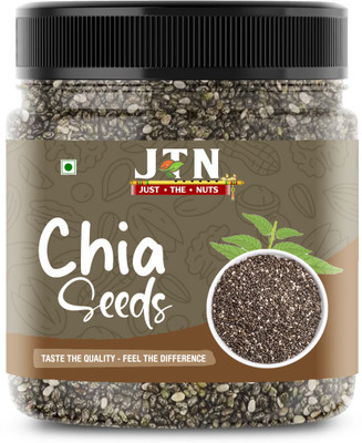 jtn Chia Seeds for Weight Loss Rich in Omega 3, Fiber, Calcium, Protein, Zinc Chia Seeds(250 g)