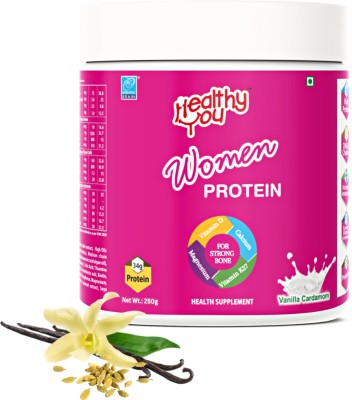 HEALTHY YOU Women Protein | For Women Above 30s| Protein Blends(250 g, Vanilla Cardamom)