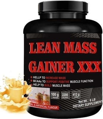 weight mass gainer LEAN MASS GAINER XXX 6LB Weight Gainers/Mass Gainers(2750 g, BUTTERSCOTCH)