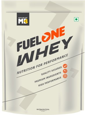 MUSCLEBLAZE Fuel One 24 g Protein, 5.29 g BCAA & 4.2 g Glutamic Acid Whey Protein(1 kg, Chocolate)