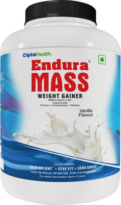 Endura Mass Weight Gainers/Mass Gainers(3000 g, Vanilla)