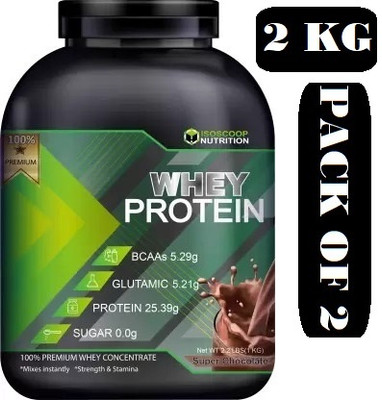 iso scoop nutrition WHEY PROTIEN Whey Protein(2 kg, CHOCOLATE)