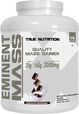 TRUE NUTRITION Eminent Mass Weight Gainers/Mass Gainers(3 kg, Chocolate Milkshake)