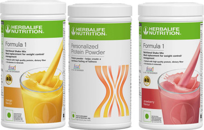HERBALIFE Formula 1 Shake Mix 2- Mango And Protein-400g Protein Shake(1.5 kg, Strawberry)