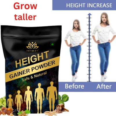 INTIMIFY Height growth powder, Height increase medicine, Height badhane dawai Whey Protein(300 g, Kesar Pista Badam)