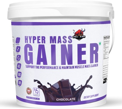 BULLKING NUTRITION Hyper Mass Gainer With Power Of Creatine Muscle Growth (10lbs) Weight Gainers/Mass Gainers(4.5 kg, CHOCOLATE)