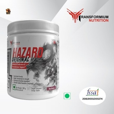 transformium Nutrition HAZARD ORIGINAL PRE WORKOUT Pre Workout(250 g, MIXED BERRIES)