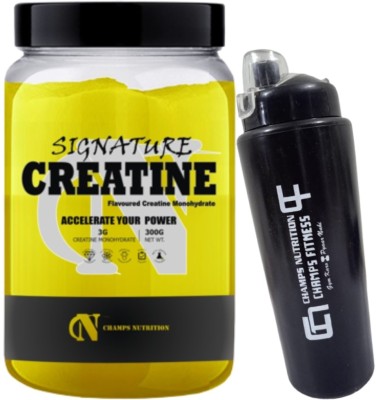 CHAMPS NUTRITION SIGNATURE CREATINE WITH SHAKER Creatine(300 g, MIXED FRUIT)