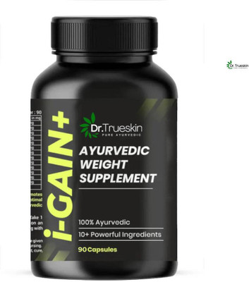 Dr.trueskin i-Gain+ Capsules Herbal Blend & Performance Formula – Chemical-Free Pre Workout(90 Capsules, Unflavored) Dr.trueskin i-Gain+ Capsules Herbal Blend & Performance Formula – Chemical-Free Pre Workout(90 Capsules, Unflavored)