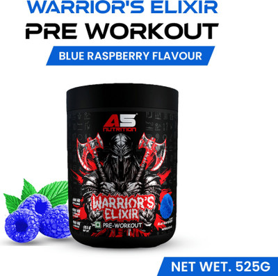 A5 NUTRITION Warrior's Elixir Pre Workout, 30 Servings, Watermelon Flavour, Pre Workout(525 g, Blue Raspberry)