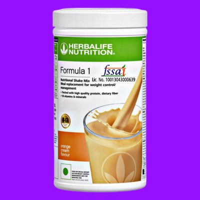 HERBALIFE 551Formula 1 Mix Orange Nutritional Shake, 500g (White) - Copy Nutrition Bars(500 g, Vanilla)