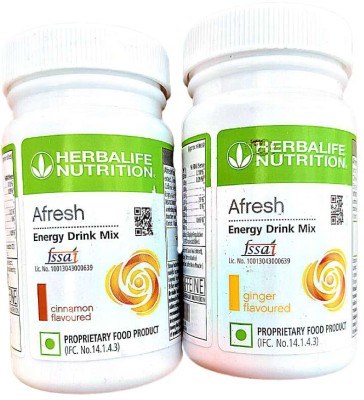 Herbalife Nutrition AFRESH ENERGY DRINK MIX-CINNAMON AND GINGER Protein Shake(100 g, CINNAMON, GINGER)