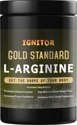 IGNITOR Gold Standard L-Arginine Weight Gainers/Mass Gainers(300 g, Natural)