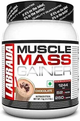 Labrada MUSCLE Weight Gainers/Mass Gainers(1 kg, CHOCOLATE)