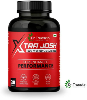 Dr.trueskin Xtra Josh Capsules - Energy Formula Red Pack B001 Energy Bars(30 Capsules, No Flavor)