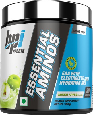 BPI Sports Recovery, Muscle Growth, Hydration EAA (Essential Amino Acids)(300 g, Green Apple)