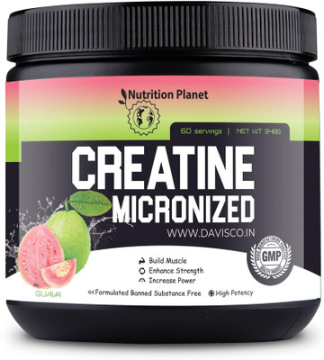 Nutrition Planet Micronized Creatine Monohydrate Guava 348g Creatine(348 g, Guava)