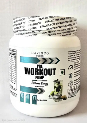 NPH Nutrition Power Hub DAVISCO FOODS PRE-WORKOUT PUMP Extreme Energy - Mojito Flavor Pre Workout(0.42 g, MOJITO)