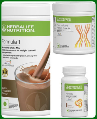 isha herbal store F1 SHAKE Chocolate , PP Powder 200 G , Afresh - Eilachi Protein Shake(400 g, chocolate and ilayachi)