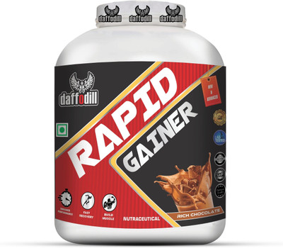 DAFFODIL HEALTHCARE RAPID GAINER 6LBS Weight Gainers/Mass Gainers(2.7 kg, CHOCOLATE)