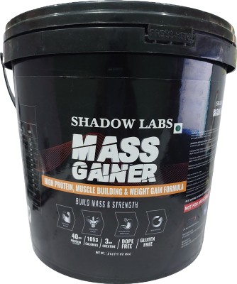 OREALFIT Shadow Labs Authentic Weight Gainers/Mass Gainers(5 kg, Chocolate)