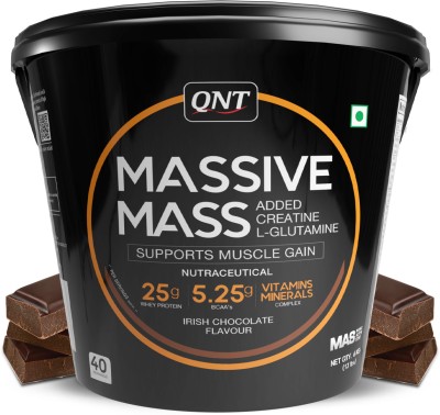 QNT Massive Mass | Muscle Mass Gainer | 6kg | Irish Chocolate Weight Gainers/Mass Gainers(6 kg, Irish Chocolate)