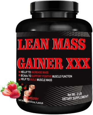 weight mass gainer LEAN MASS GAINER XXX 2LB Weight Gainers/Mass Gainers(950 g, STRAWBERRY)