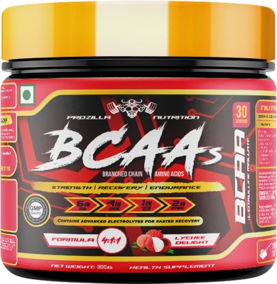 Prozilla Nutrition Branched Chain Amino Acids, 6gm BCCAs (300g, Lychee Martini ) BCAA(300 g, LYCHEE MARTINI)