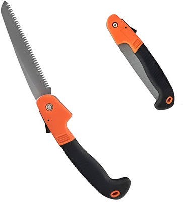 THE WARM CHEF Folding Purner Cutter Steel Manganese Garden Hand Saw Tools Bypass Pruner(Manual)
