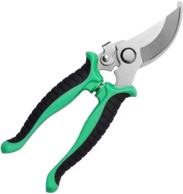 Kostech Garden Pruning Shears Stainless Steel Multi-Functional Branch Shears l Scissors Pruning Cutter for All Purpose Garden Use Bypass Pruner(Manual)