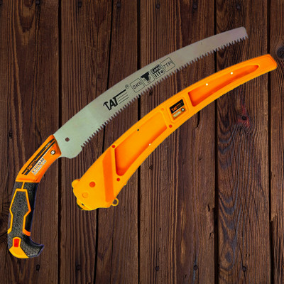Udyanika Heavy Duty Tree Cutting Tool | 330mm Hand Saw for Wood Pruning & Cutting Big Trees | 7 Teeth Per Inch Smooth and Easy Cuts Bypass Pruner(Manual)