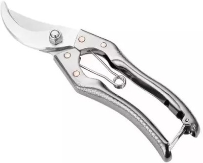 Mass Pro Professional Sharp Bypass Pruning Shears Tree Trimmers Secateurs Hand Pruner Garden Shears Clippers For Garden Beak Scissors Bypass Pruner(Cordless)