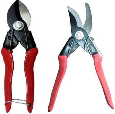 Sauran Pack of 2 Cutter for Gardening, Bypass Pruner(Manual)