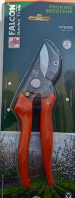 FALCON FPS-210 Steel Pruning Secateur (Multicolor) FPS 206 Bypass Pruner(Manual)