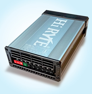 ImpactMedia (HiRYTE 12V 400W SMPS) for LED Module, CCTV, Indoor & Outdoor Lighting Projects 400 Watts Computer PSU with 3 SATA Cables(Champagne Gold, Black)