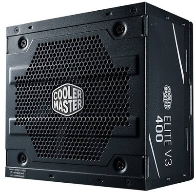 Rebfurbish Cooler Master Elite 400 V3 400Watt Rebfurbished Smps 400 Watts Computer PSU with 6 SATA Cables(Black)