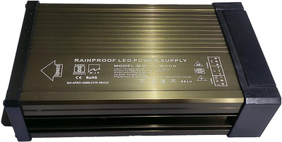 SHREE INDUSTRIESS 12V - 50Amp - 600Watt 600 Watts Gaming PSU with 2 SATA Cables(Gold, Black)