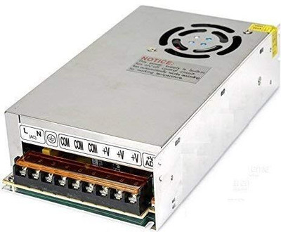 SHREE INDUSTRIESS DC Switching Switch Power Supply for LED Strip, CCTV, Amplifier Board 120 Watts Computer PSU with 2 SATA Cables(Blue)