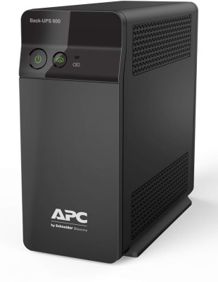 BRAINBIN TECHNOLOGY APC Back-UPS BX600C-IN 600VA / 360W, 230V, UPS System 360 Watts PSU(Black)