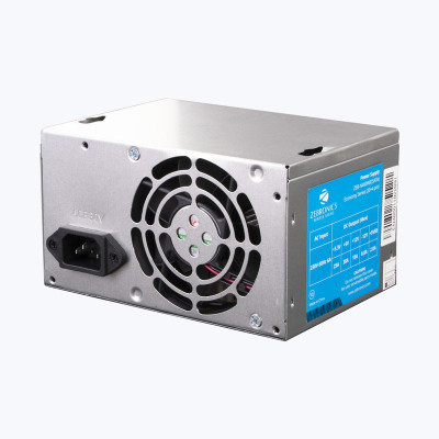 ZEB Zeb450W 450 Watts Computer PSU with 2 SATA Cables(Silver)