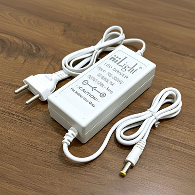 Hilight 12V 5AMP (60W) Adapter for LED Strip, CCTV, Neon Sign, Laptop 60 Watts Computer PSU with 2 SATA Cables(White)