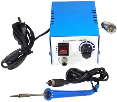 GoodsBazaar 10W Micro Soldering Iron Station 12v DC Pen Adjustable Temperature Controlled 10 W Temperature Controlled(Pointed Tip)