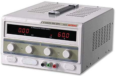 Metravi RPS-3020 DC Power Supply Output with LED Display of Variable 0-30V/0-20A DC 400 Watts Server PSU with 2 SATA Cables(off-White)