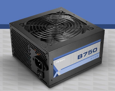 Antec Atom B750 750 Watts Computer PSU with 5 SATA Cables(Black)