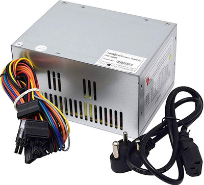 DEVBHOOMI DB-450 Watts SMPS Power Supply Unit, WITH 1.5 MTR POWER CABLE FREE. 230 Watts Computer PSU with 2 SATA Cables(Grey)