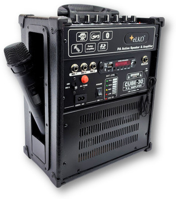 ELKO ™eLKO™C-30 Guitar Amplifier| Karaoke|Bluetooth| Portable Mic Amplifier with U.H.F Wireless Mic Indoor, Outdoor PA System(40 W)